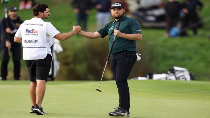 Golfer Dan Bradbury